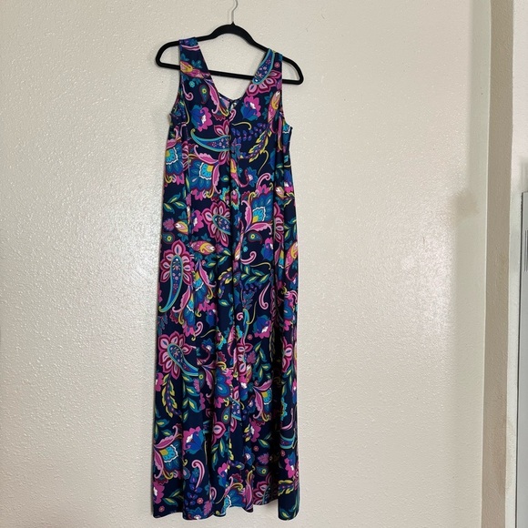 Soft Surroundings Rosalia Maxi Dress in San Fran Paisley - Picture 8 of 9
